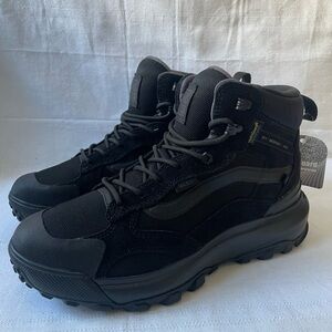 Vans Crestline MTE Black Waterproof Insulated Shoes Boots Men's Size 9.5